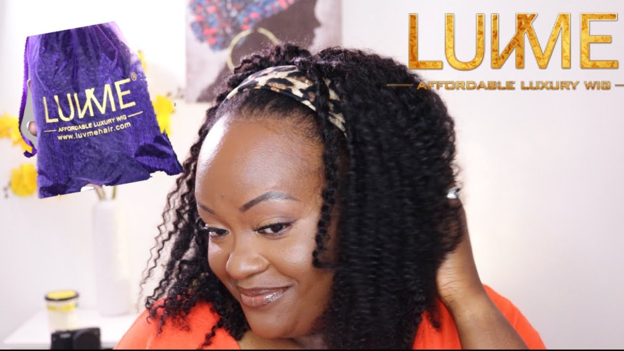 luvme hair band wig how i dye & tutorial naturalroxxy YouTube