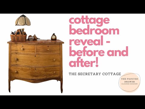 Cottage Bedroom Reveal - DIY Before and After! #cottagecore #renovation #diy