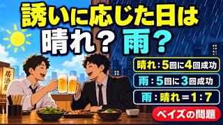 【大人のための確率】飲みの誘いかからベイズ推定を学ぶ