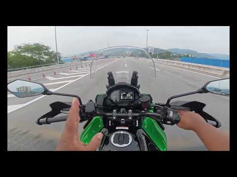 HARI KEEMPAT SAYA PAKAI KAWASAKI VERSYS 1100 SE