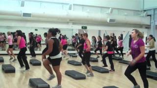 Step Aerobics San Diego City College Fall 2011 Learn Step!!!.mp4