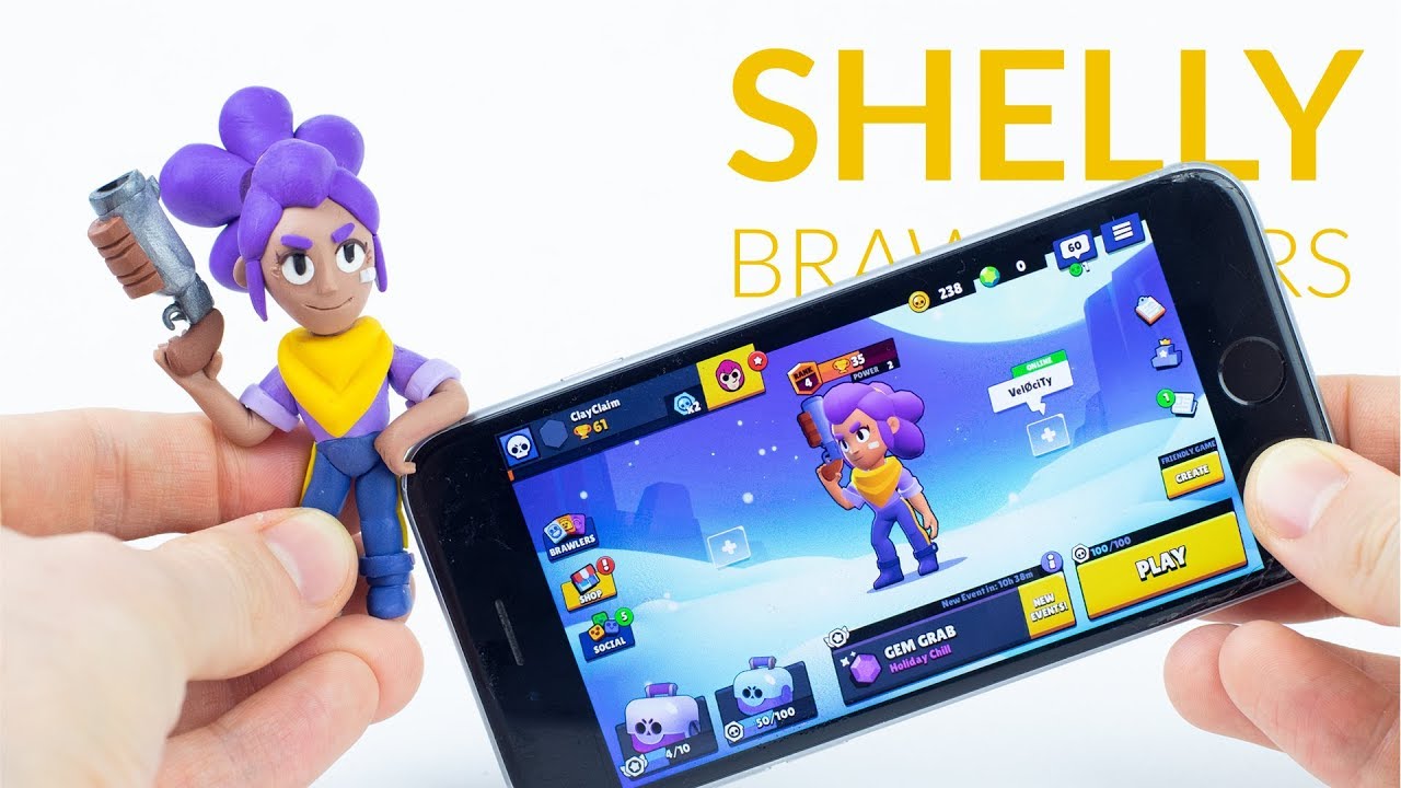 Brawl Stars - Figurine Shelly - BRAWL STARS