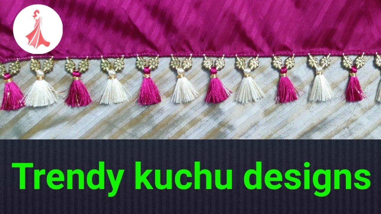 8 bridal saree kuchu designs / wedding saree kuchu designs / saree ...