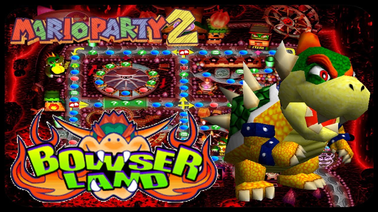 Mario Party 2 Bowser Land YouTube