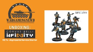 Corvus Belli Infinity N3 Yu Jing Imperial Service Starter [Unboxing]