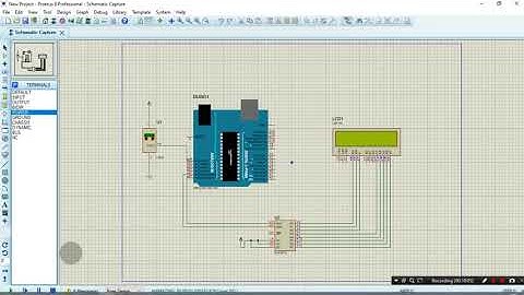 SENSOR SUHU, SERIAL MONITOR, DAN LCD