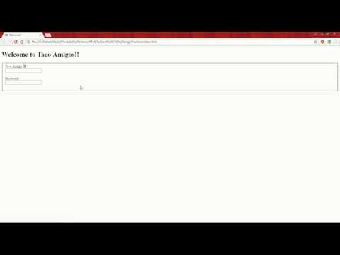 035 ENG HTML and CSS User forms   How to organize the input fields using the fieldset and legend tag