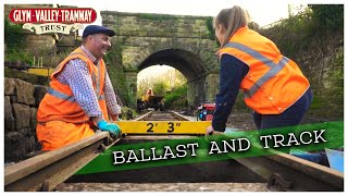 The First Track Panels Get Built! - The Glyn Valley Tramway Trust