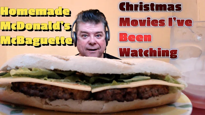 ASMR Eating A Homemade McDonald's McBaguette