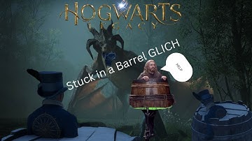 Hogwarts Legacy Stuck in a Barrel GLICH solved!