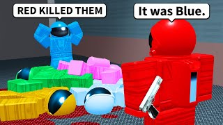 Roblox AMONG US but I'm the killer.. (Roblox Imposter)