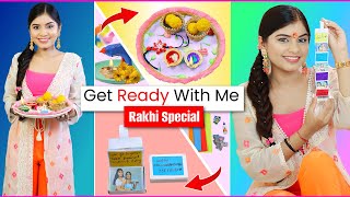 Quick & Easy RAKHI Makeup Look - Get Ready With Me | #RakshaBandhan #2022 | DIYQueen screenshot 4
