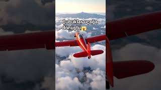 bu haç deyil o uçak olması için yaptım