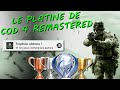 Jobtiens le trophe platine sur modern warfare remastered  