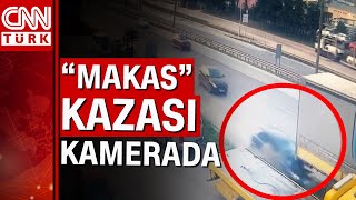 Makas Atarken, Park Halindeki Tira Böyle Çarptı