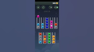 Sort Balls Level 29 Walkthrough Solution iOS/Android