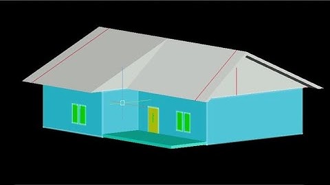 How To Create 3d Room in AutoCAD | Making 3d Walls