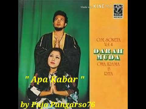 Rhoma Irama \u0026 Rita Sugiarto _ Apa Kabar ( OM Soneta Vol 4 Darah Muda 1976 )