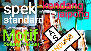 Kendang jaipong kayu Nangka spek standard MOTIF MACAN/BELANG 🐯