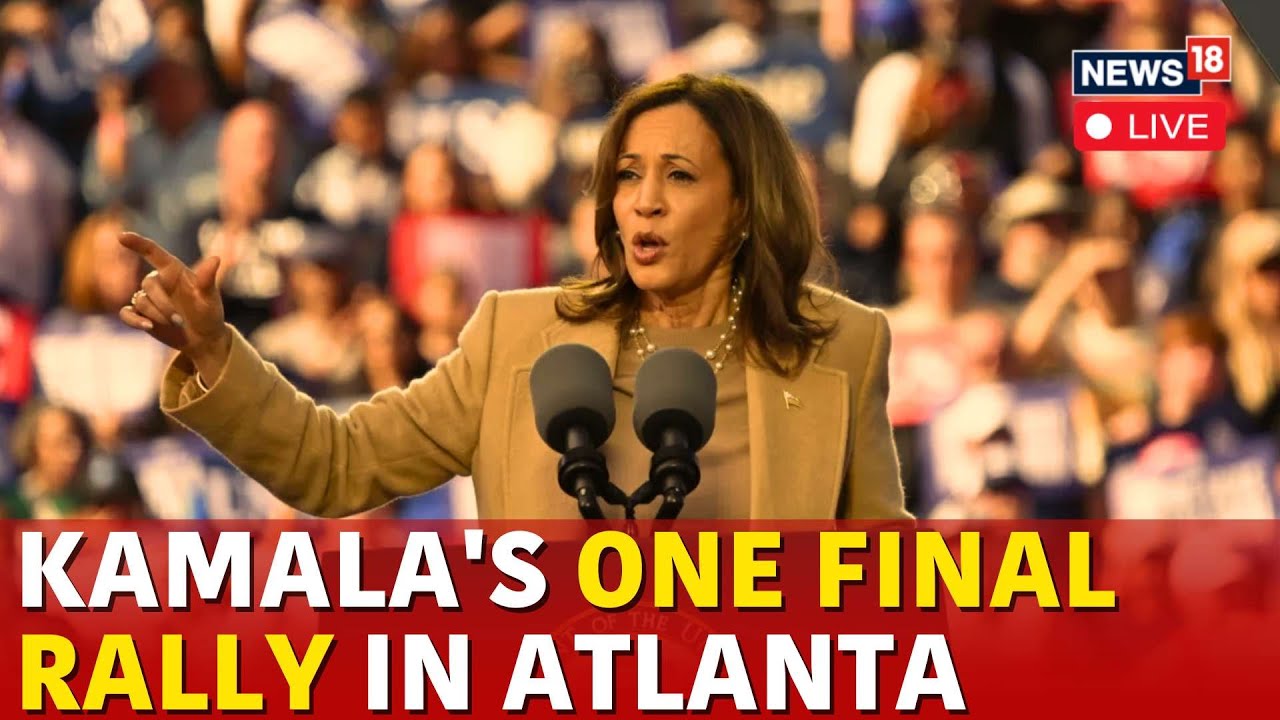 Final Rally LIVE | US Elections 2024 Latest News | Kamala Harris Holds One Final ...