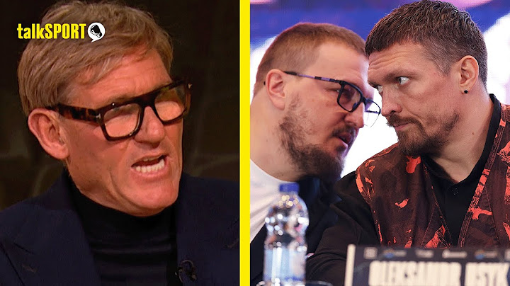 "If Eddie Hearn & Anthony Joshua split..." Simon Jordan REACTS to Usyk & his promoter parting ways