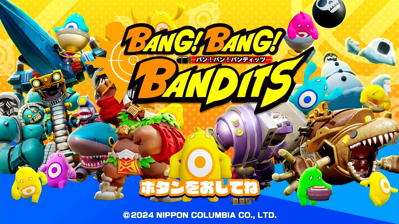 ◇【BANG! BANG! BANDITS】New Switch Game! It's Tough in Co-op lol