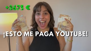 💸😱 ¿CUÁNTO GANO EN YOUTUBE? ¿ME ALCANZA PARA VIVIR? Mis ganancias en mi primer año como youtuber...