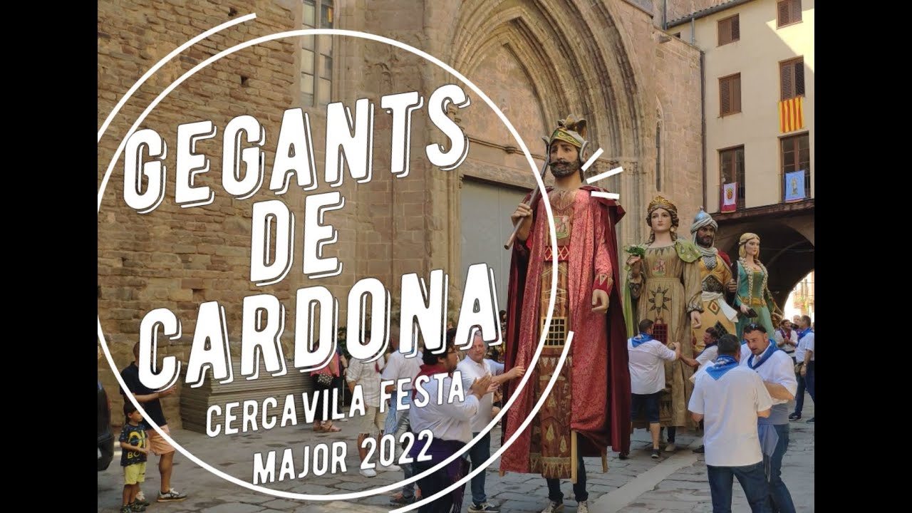 Gegants de Cardona - Cercavila Festa Major Cardona 22