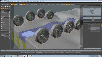 The Foundry MODO -  Animation Basics Part 07 - More Wheels
