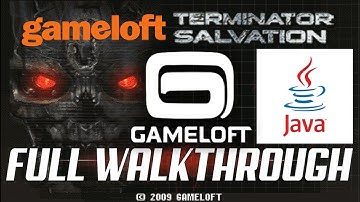 Terminator Salvation JAVA GAME (Gameloft 2009 year) FULL WALKTHROUGH