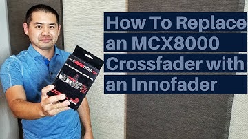 How To Replace The Crossfader On A Denon MCX8000 with a Mini Innofader Plus