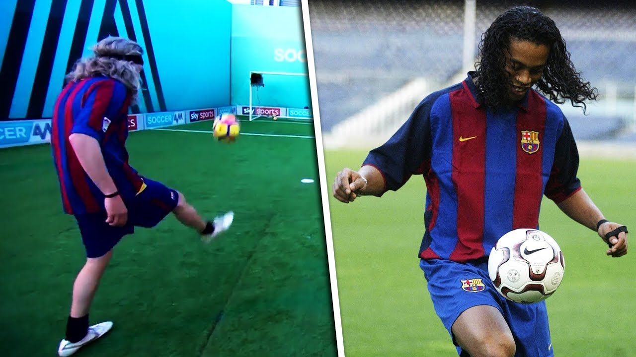 ronaldinho crossbar nike ad