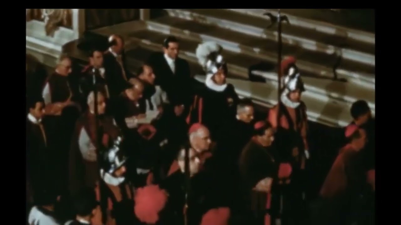The Beatification of Dominic Savio by Pope Pius XII [1950] || COLOR FOOTAGE