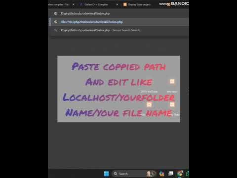 how to run php code in xampp server #xamppserver #shortsfeed - YouTube