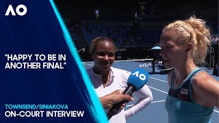 Townsend/Siniakova On-Court Interview | Australian Open 2025 Semifinal