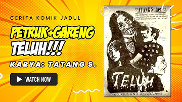 🔴 Cerita Komik Jadul Indonesia Petruk dan Gareng: TELUH Karya Tatang S HORROR BANGET!!! #komikjadul