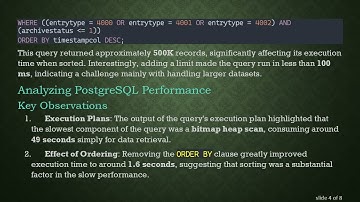 Resolving Slow Running PostgreSQL Queries: Tips and Insights
