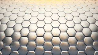 Hexagon Background Loop Full HD 3d