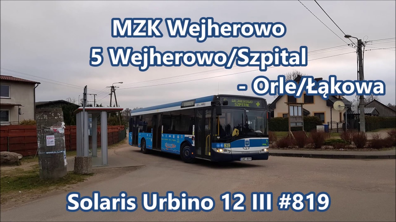 MZK Wejherowo - linia 5, Solaris Urbino 12 III #819