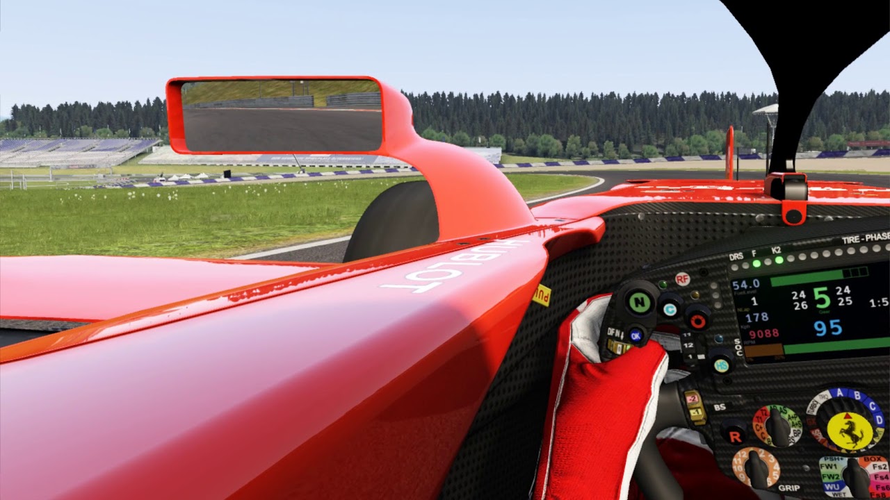F1 2018 - Red Bull Ring Eye Cam - Virtual Reality