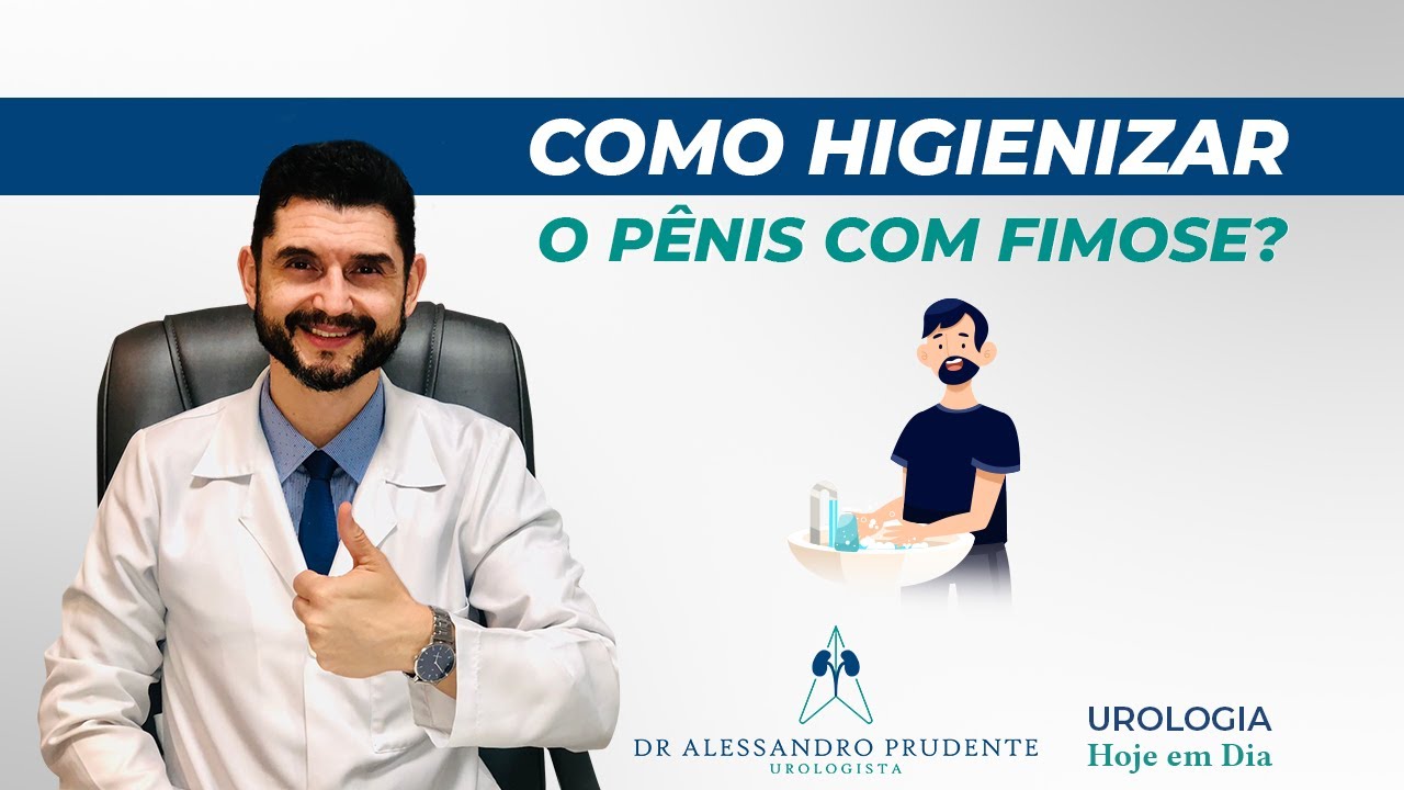 Como higienizar o pênis com fimose? - YouTube