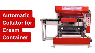 Automatic Collator Machine for Cream Containers #Automation #PackagingMachine #Collator