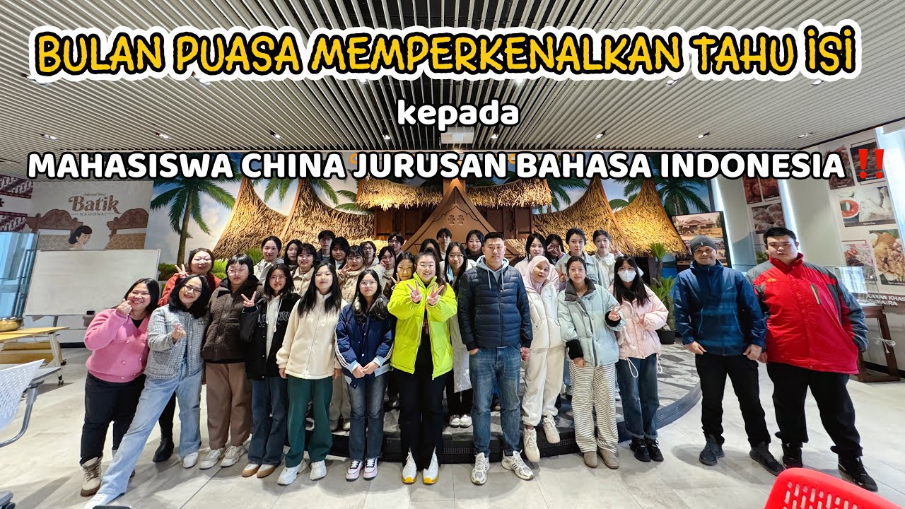 TAHU ISI MAKNYUS⁉️MAHASISWA DI JILIN INTERNATIONAL STUDIES UNIVERSITY CHINA SANGAT SUKA TAHU ISI‼️