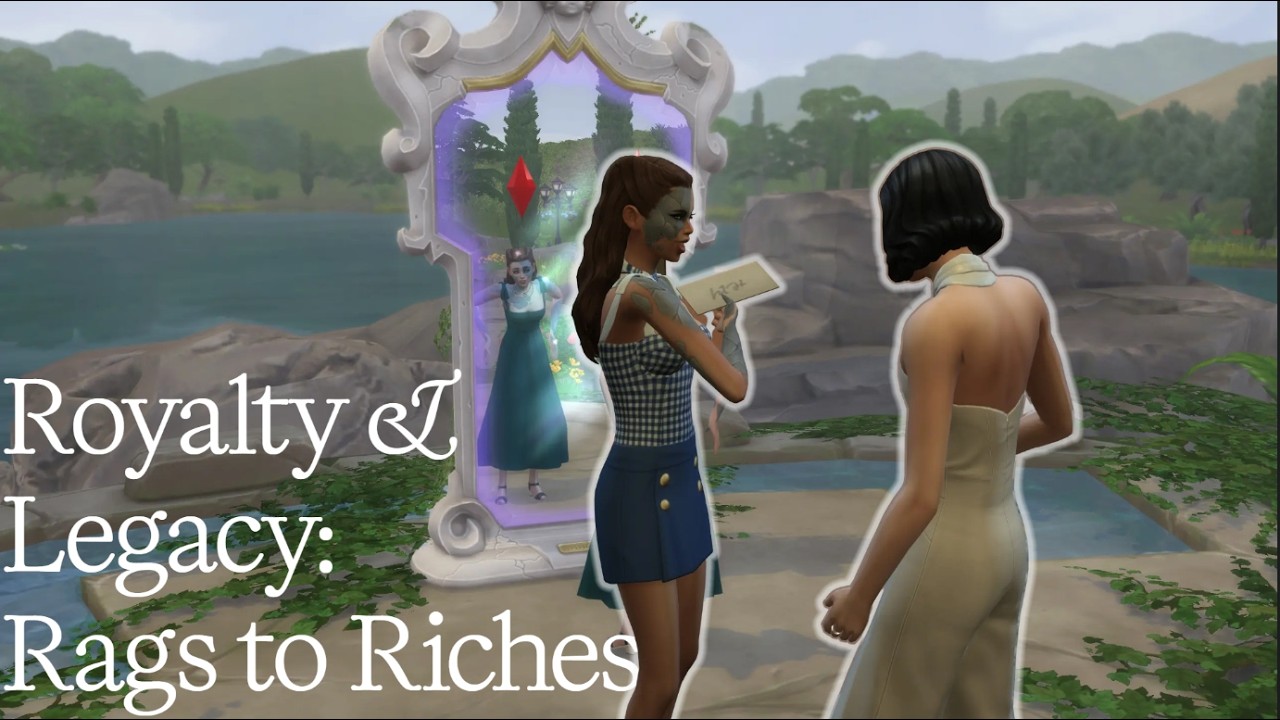 I Started A Rags to Riches In The NEW Sims 4 Royalty & Legacy Pack