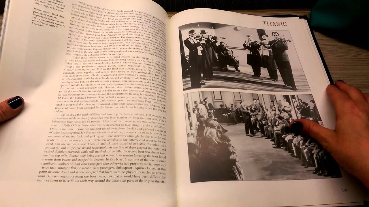 #15 ASMR Page turning a pre- movie Titanic book (No talking)