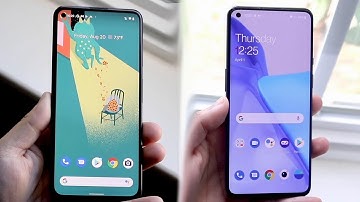 Google Pixel 5a Vs OnePlus 9! (Comparison) (Review)
