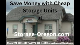 Save money with Cheap Storage Units for Salem Oregon Area