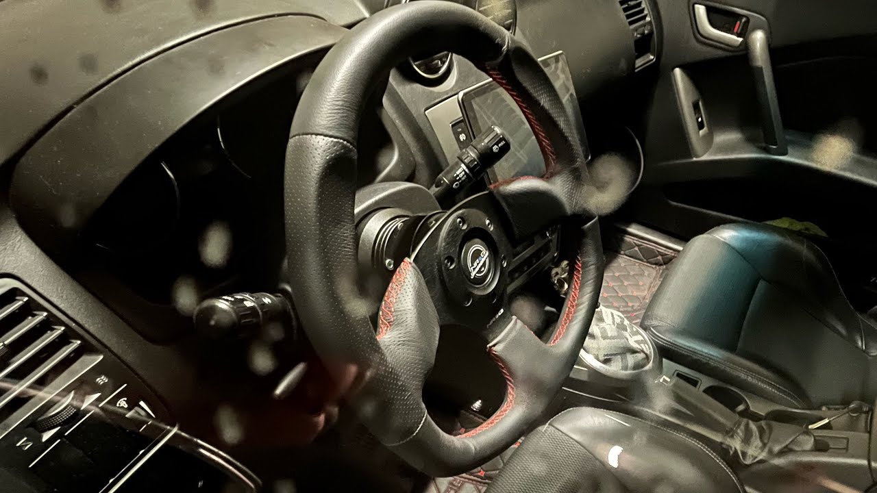 2008 Hyundai Tiburon quick release wheel - YouTube