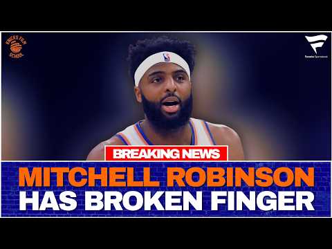 BREAKING NEWS: Mitchell Robinson Has Broken Pinky Finger (REACTION) | EMERGENCY (NOT) LIVESTREAM