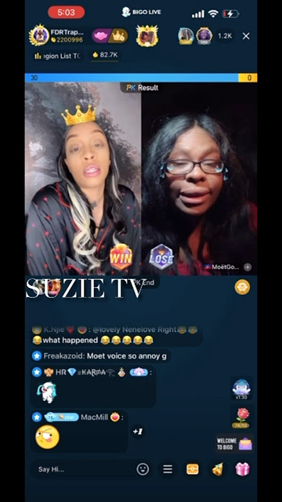 Trapiana CeCe Vs Moët Goddess Fight Over Flocko On Bigo Live #bigo #bigoliveupdate #moetgoddess